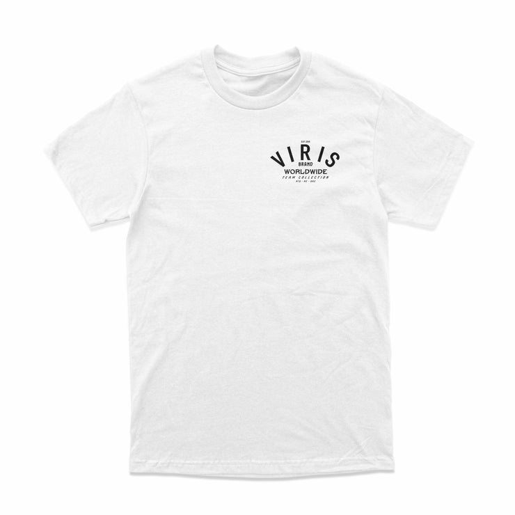 Viris Worldwide Short Sleeved Tee - White